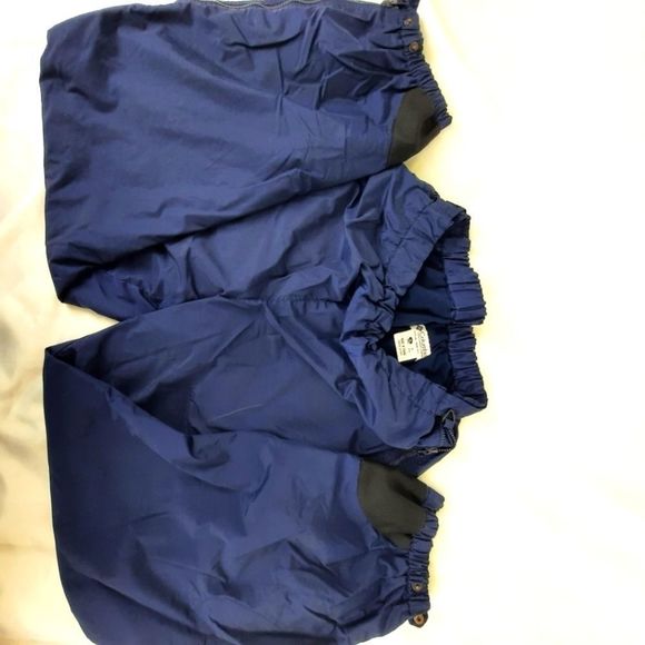 Columbia Jackets & Coats Columbia Snowboard Pants Navy Full Double Zip Velcro Snaps Lined